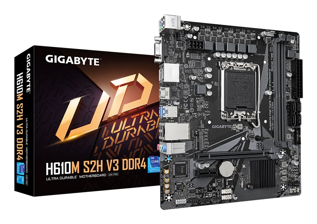 GIGABYTE H610M S2H V3 DDR4 Moederbord