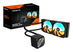 GIGABYTE GAMING 240 Processor Alles-in-één vloeistofkoeler 12 cm Zwart - Afbeelding 2