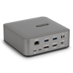 StarTech.com Thunderbolt 5 Universeel Docking Station, Multi-Display Hub, 8K 60Hz of 4K 144Hz, 120Gbps Bandwidth Boost, 140W PD, 30W Phone Charging, USB 10Gbps, 2.5G LAN
