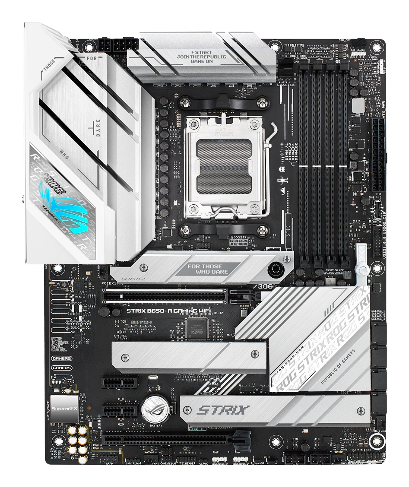 ASUS ROG STRIX B650-A GAMING WIFI AMD B650 Socket AM5 ATX - Afbeelding 3