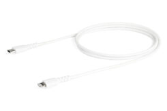 StarTech.com Premium USB-C naar Lightning Kabel 1m Wit - USB Type C naar Lightning Charge & Sync Oplaadkabel - Verstevigd met Aramide Vezels - Apple MFi Gecertificeerd - iPad Air iPhone 12 - Afbeelding 5
