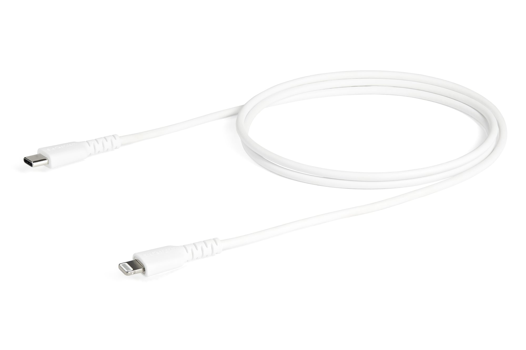 StarTech.com Premium USB-C naar Lightning Kabel 1m Wit - USB Type C naar Lightning Charge & Sync Oplaadkabel - Verstevigd met Aramide Vezels - Apple MFi Gecertificeerd - iPad Air iPhone 12 - Afbeelding 5