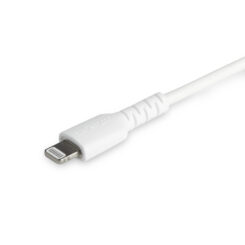 StarTech.com Premium USB-C naar Lightning Kabel 1m Wit - USB Type C naar Lightning Charge & Sync Oplaadkabel - Verstevigd met Aramide Vezels - Apple MFi Gecertificeerd - iPad Air iPhone 12 - Afbeelding 4