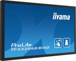 iiyama TF4339AS-B1AG computer monitor 108 cm (42.5") 3840 x 2160 Pixels 4K Ultra HD LED Touchscreen Zwart - Afbeelding 6