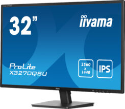 iiyama ProLite X3270QSU-B1 computer monitor 80 cm (31.5") 2560 x 1440 Pixels Wide Quad HD LED Zwart - Afbeelding 5