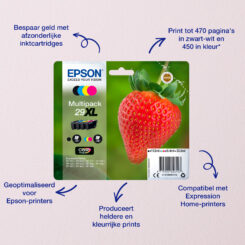 Epson Strawberry Singlepack Magenta 29 Claria Home Ink