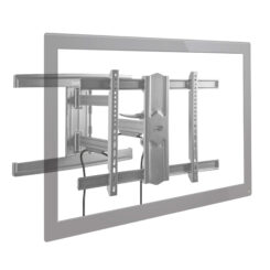 StarTech.com TV Muurbeugel voor VESA Schermen tot 80" (50kg) - Universele Full Motion TV Beugel - Scharnierende Arm om Scherm te Kantelen/Zwenken - Afbeelding 4