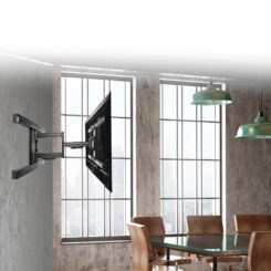 StarTech.com TV Muurbeugel voor VESA Schermen tot 80" (50kg) - Universele Full Motion TV Beugel - Scharnierende Arm om Scherm te Kantelen/Zwenken - Afbeelding 3