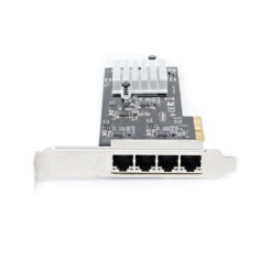 StarTech.com 4-Port 2.5Gbps NBASE-T PCIe Netwerkkaart, Intel I225-V, Quad-Port Computer Ethernet Adapter, Multi-Gigabit NIC, PCI Express Server LAN Kaart, Desktop Ethernet Interface - Afbeelding 4