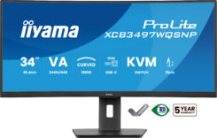 iiyama ProLite XCB3497WQSNP-B1 computer monitor 86,4 cm (34") 3440 x 1440 Pixels UltraWide Quad HD LED Zwart - Afbeelding 3