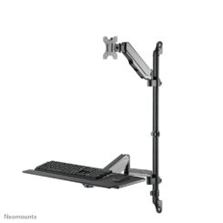 Neomounts WL90-325BL1 Zit-sta werkstation wand 17-32" - gasveer - Afbeelding 3