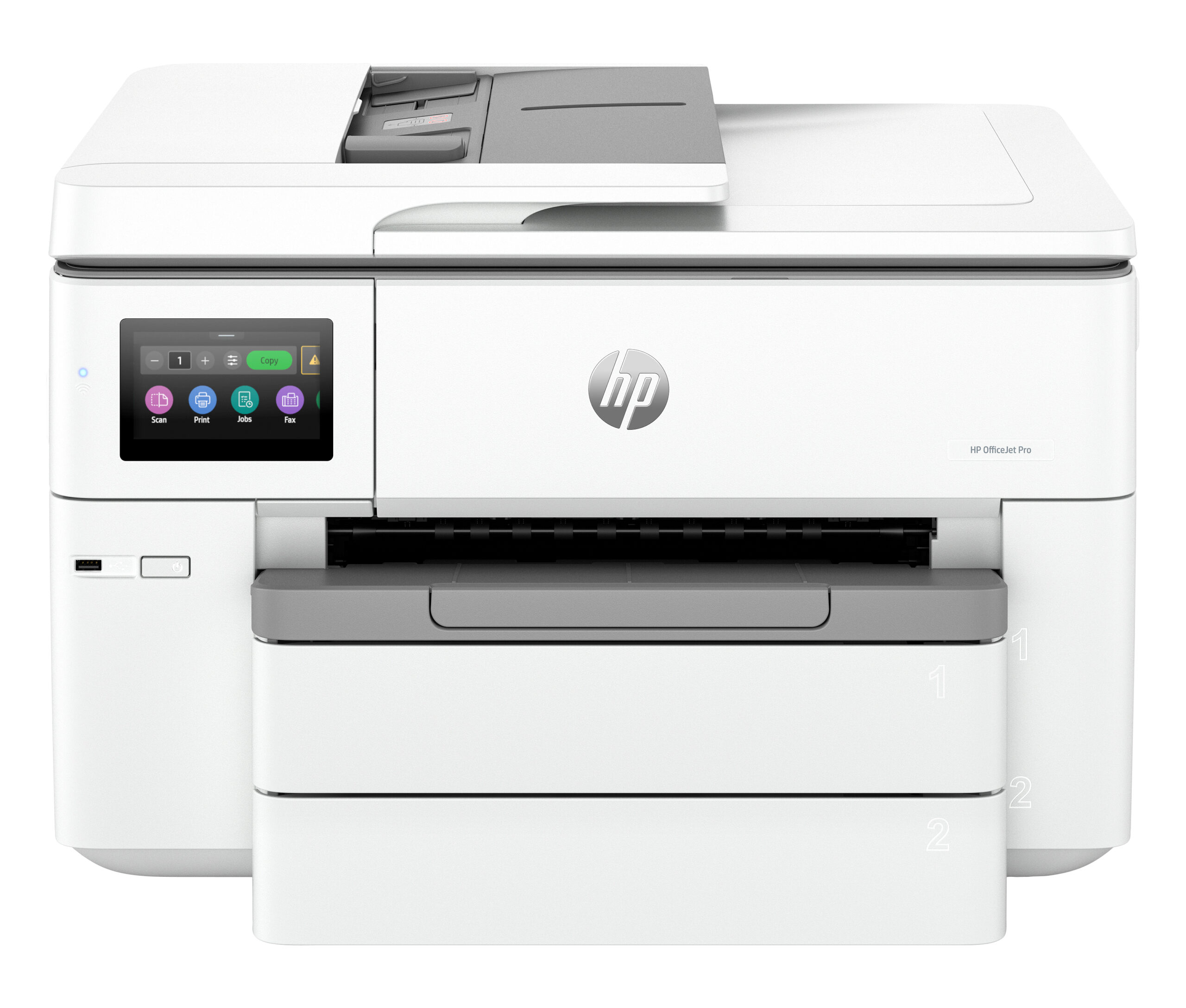 HP OfficeJet Pro 9730e Draadloos All-in-One Kleur Printer, Instant Ink; Dubbelzijdig printen - Afbeelding 3