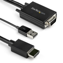 StarTech.com VGA naar HDMI kabel adapter USB-voeding 1080p 2 m - Afbeelding 2