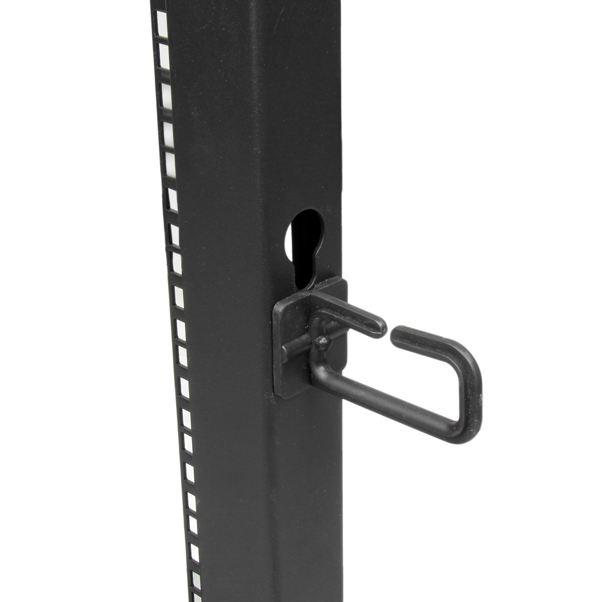StarTech.com 18U 4-Post Server Rack, 19in Open Frame Rack met 101cm Montagediepte en 544kg Draagkracht, Mobiel of Vrijstaand IT Rack - Afbeelding 4