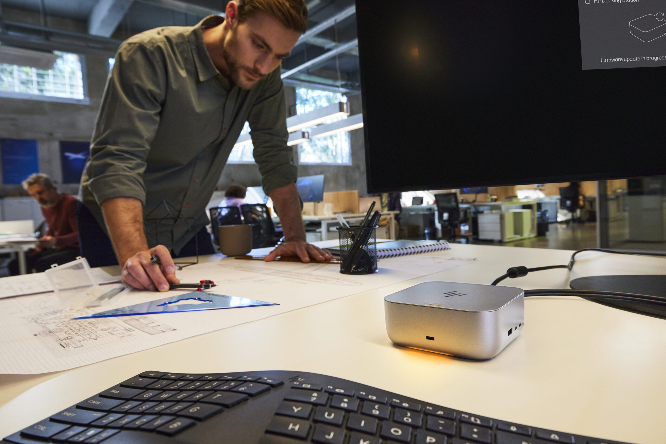 HP Bus Slim v2 Smart Card USB-toetsenbord - Afbeelding 4