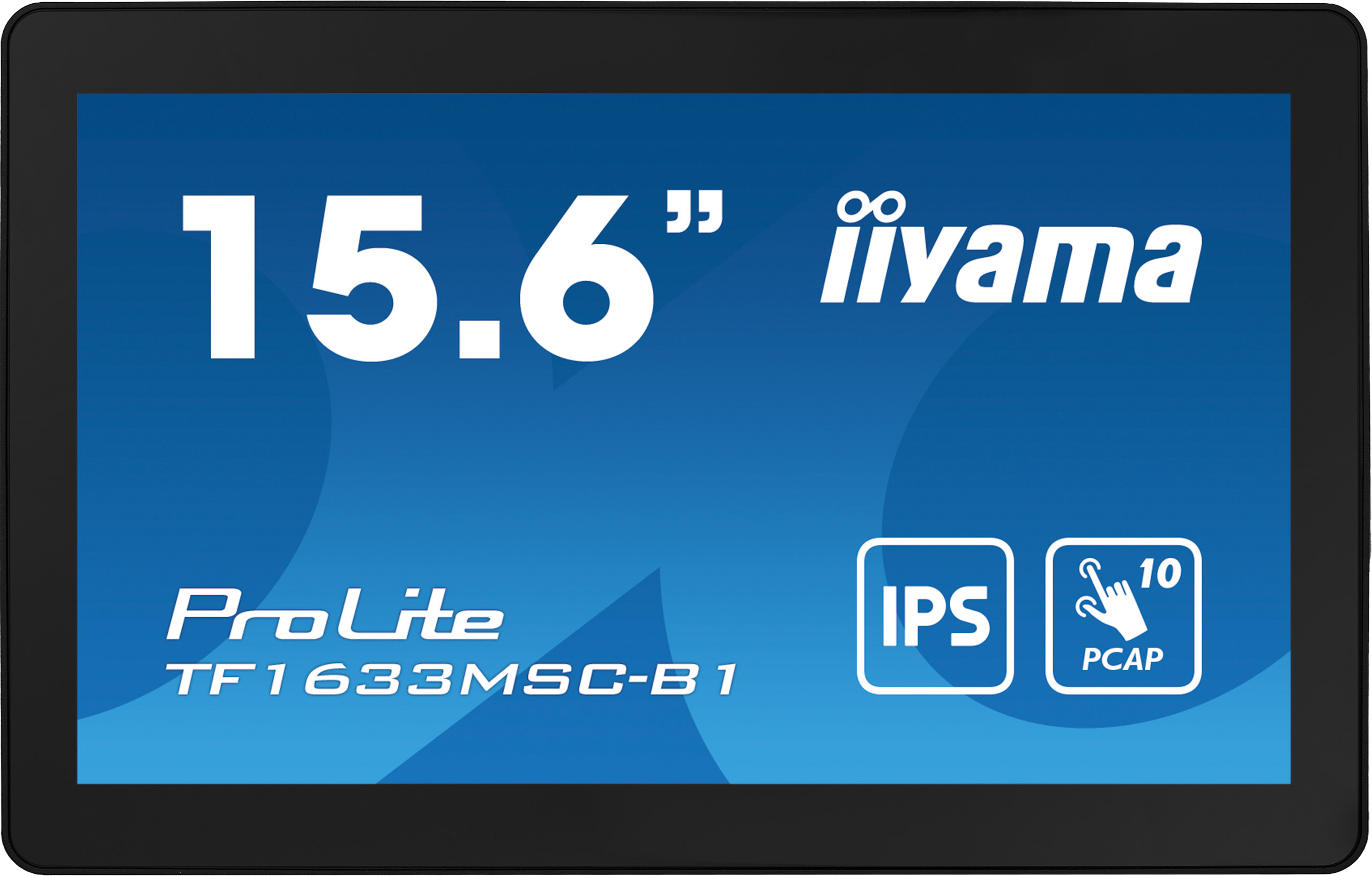 iiyama ProLite TF1633MSC-B1 computer monitor 39,6 cm (15.6") 1920 x 1080 Pixels Full HD Touchscreen Zwart - Afbeelding 3