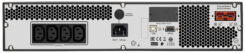 APC Easy-UPS On-Line SRV1KRILRK - 1000VA, 4x C13, USB, Railkit, extendable runtime - Afbeelding 3