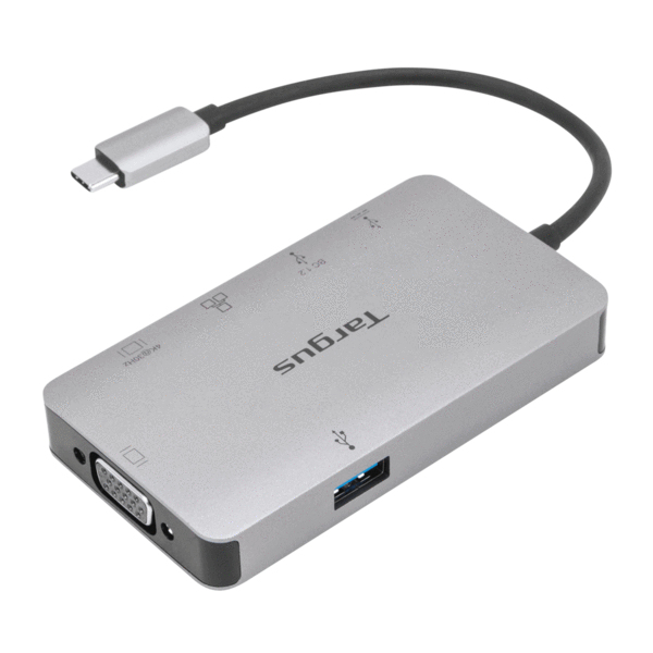 Targus DOCK419 Bedraad USB 3.2 Gen 1 (3.1 Gen 1) Type-C Grijs - Afbeelding 4