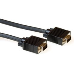 ACT 5 meter High Performance VGA kabel male-male zwart