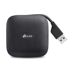 TP-Link UH400 interface hub USB 3.2 Gen 1 (3.1 Gen 1) Type-A 5000 Mbit/s Zwart