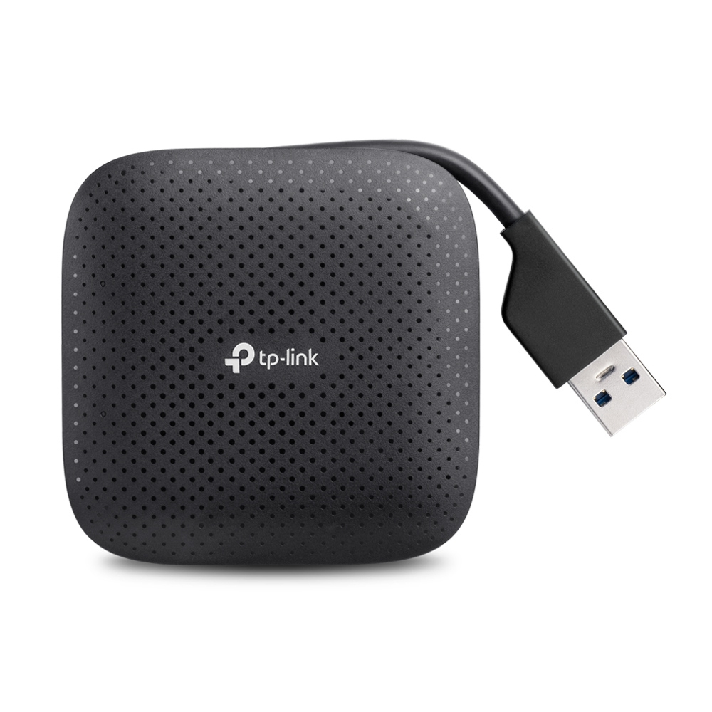 TP-Link UH400 interface hub USB 3.2 Gen 1 (3.1 Gen 1) Type-A 5000 Mbit/s Zwart - Afbeelding 2