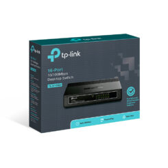 TP-Link TL-SF1016D netwerk-switch Fast Ethernet (10/100) Zwart - Afbeelding 5