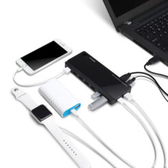 TP-Link UH720 interface hub USB 3.2 Gen 1 (3.1 Gen 1) Micro-B 5000 Mbit/s Zwart - Afbeelding 4