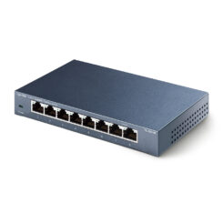 TP-Link TL-SG108 Unmanaged Gigabit Ethernet (10/100/1000) Zwart - Afbeelding 3