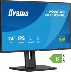 iiyama ProLite XB2492HSU-B1 computer monitor 60,5 cm (23.8") 1920 x 1080 Pixels Full HD LED Zwart