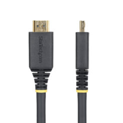 StarTech.com 5m High Speed HDMI Kabel met Grip Connectors, 4K 60Hz/1440p 144Hz, HDR10/HDCP 2.2/ARC, 18Gbps, UHD HDMI Kabel voor TV/Monitor/Display, TPE Mantel - Afbeelding 4