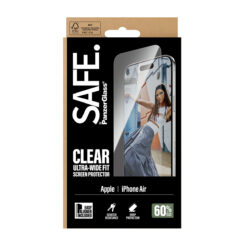 PanzerGlass SAFE. by ® Screen Protector iPhone Air | Ultra-Wide Fit w. EasyAligner Doorzichtige schermbeschermer Apple 1 stuk(s) - Afbeelding 4