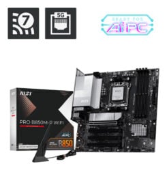 MSI PRO B850M-P WIFI moederbord AMD B850 Socket AM5 micro ATX - Afbeelding 2