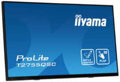 iiyama ProLite T2755QSC-B1 computer monitor 68,6 cm (27") 2560 x 1440 Pixels Quad HD LCD Touchscreen Zwart - Afbeelding 5