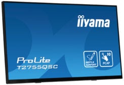 iiyama ProLite T2755QSC-B1 computer monitor 68,6 cm (27") 2560 x 1440 Pixels Quad HD LCD Touchscreen Zwart - Afbeelding 5