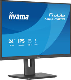 iiyama ProLite XB2495WSC-B1 computer monitor 61,2 cm (24.1") 1920 x 1200 Pixels WUXGA LED Zwart - Afbeelding 4