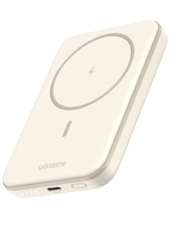 Ugreen 25207 powerbank 5000 mAh Draadloos opladen Zwart - Afbeelding 4