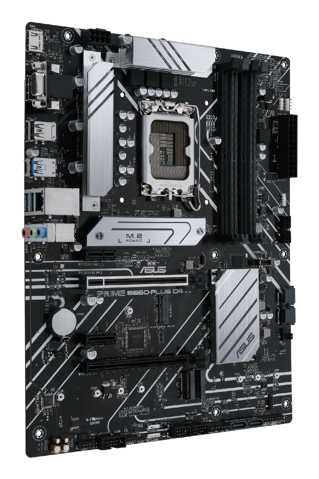 ASUS PRIME B660-PLUS D4 Intel B660 LGA 1700 ATX - Afbeelding 4