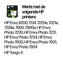 HP 303XL originele high-capacity drie-kleuren inktcartridge - Afbeelding 3