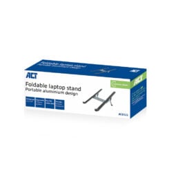 ACT Inklapbare laptopstandaard, aluminium - Afbeelding 5