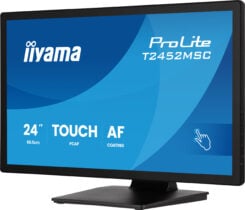 iiyama ProLite T2452MSC-B2 computer monitor 61 cm (24") 1920 x 1080 Pixels Full HD Touchscreen Zwart - Afbeelding 5