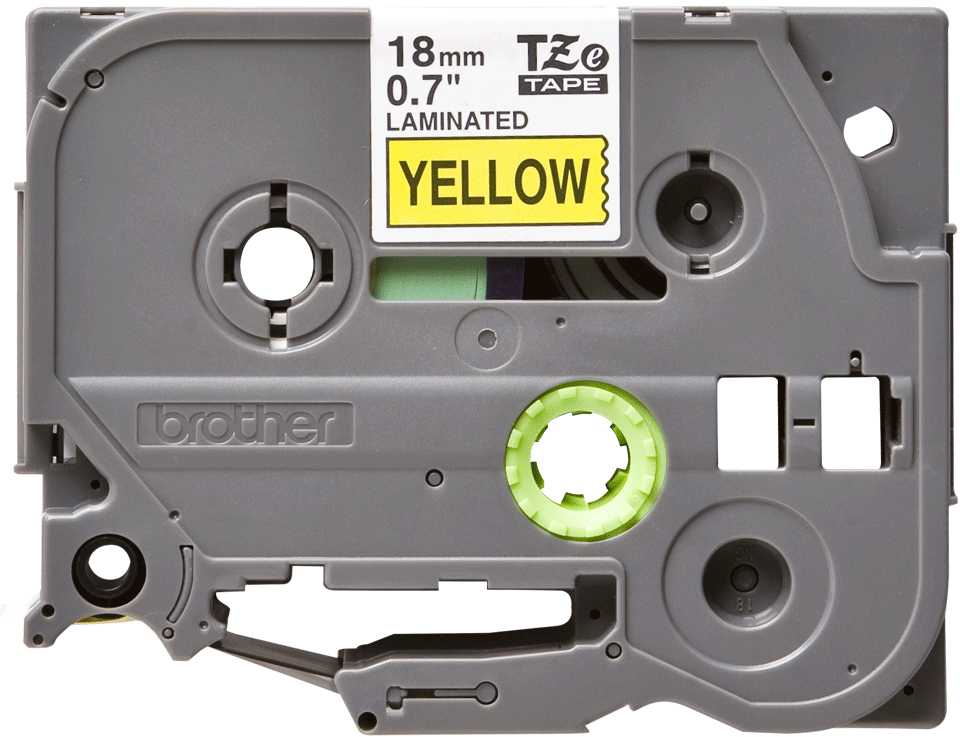 Brother TZE-641 labelprinter-tape Zwart op geel