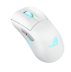 ASUS ROG Keris II Origin WHT muis Gamen Rechtshandig RF Wireless + Bluetooth + USB Type-A Optisch 42000 DPI - Afbeelding 3