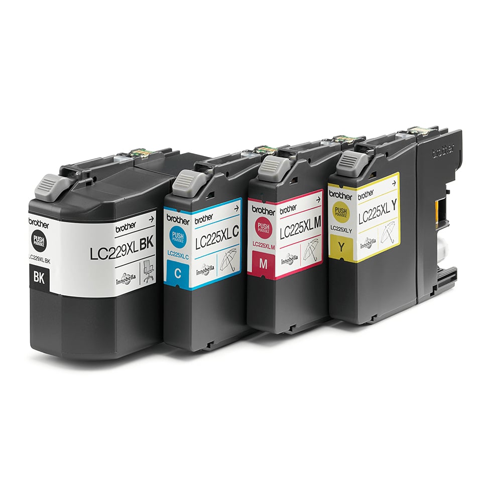 Brother LC-229XLVALBP inktcartridge 4 stuk(s) Origineel Zwart, Cyaan, Magenta, Geel - Afbeelding 3