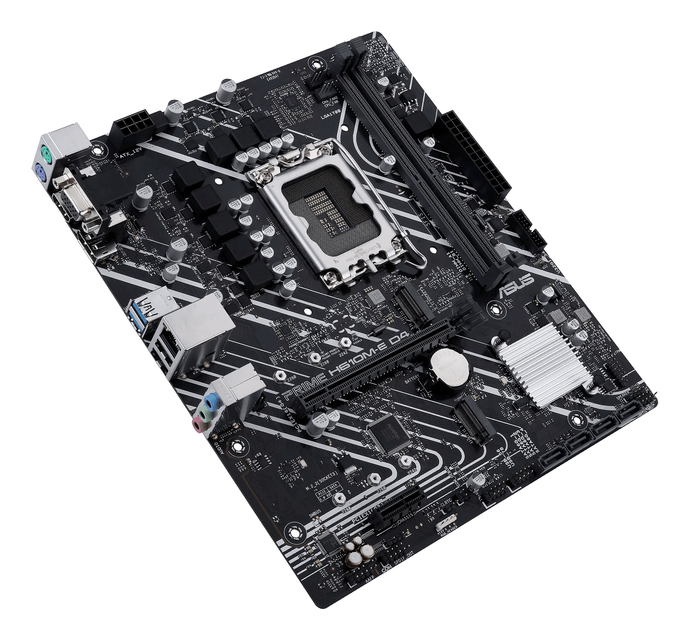 ASUS PRIME H610M-E D4-CSM Intel H610 LGA 1700 micro ATX - Afbeelding 4