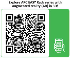 APC NetShelter Easy ER8802 - 48U/HE, 800mm(b) x 1000mm(d) 19" IT rack, met zijpanelen - Afbeelding 5