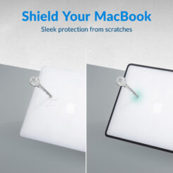 Mobilize Protection Cover for Apple MacBook Pro 14inch (2021 - 2026) Transparent Black - Afbeelding 9