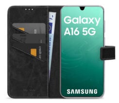 My Style Flex Wallet for Samsung Galaxy A16 4G/5G Black - Afbeelding 2
