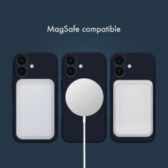 My Style Protective Flex Magsafe Compatible Case for Apple iPhone 16 Pro Midnight Blue - Afbeelding 7