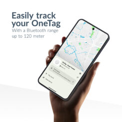 Beeep OneTag Apple Find My & Android Tracker - Kids Wristband Velcro Dolphin - Afbeelding 3