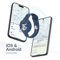 Beeep OneTag Apple Find My & Android Tracker - Kids Wristband Silicon Astronaut